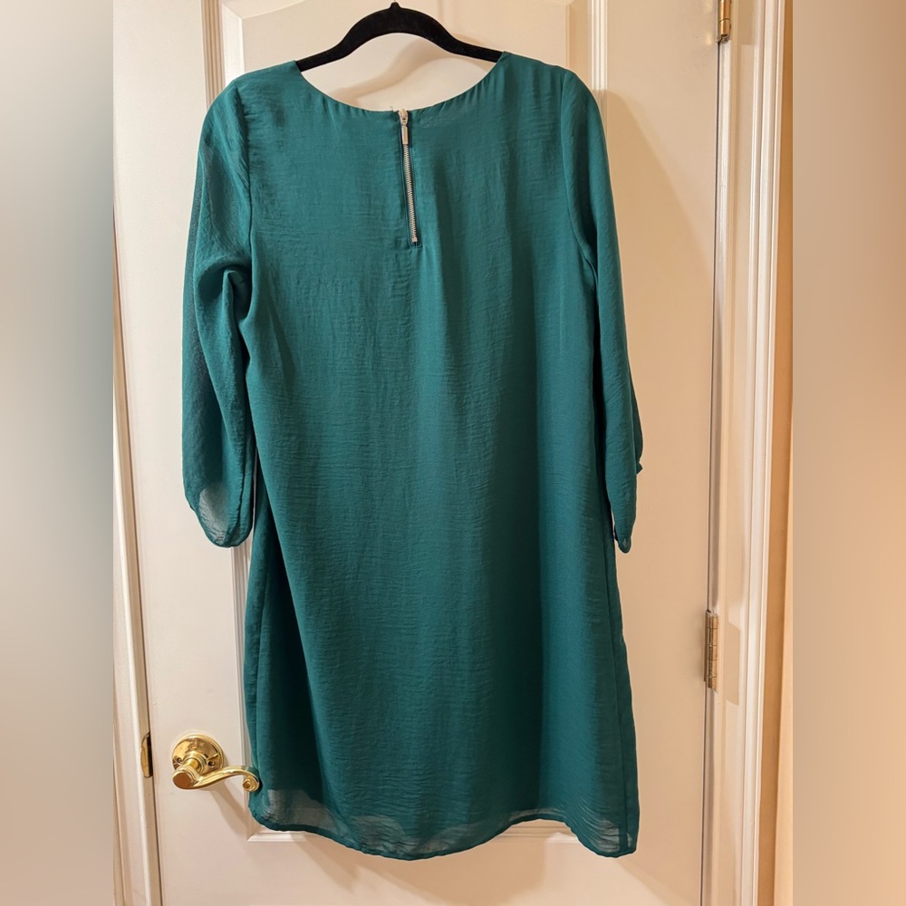 NWOT H&M Elegant Green Dress for Women Size 8 - Picture 3 of 8